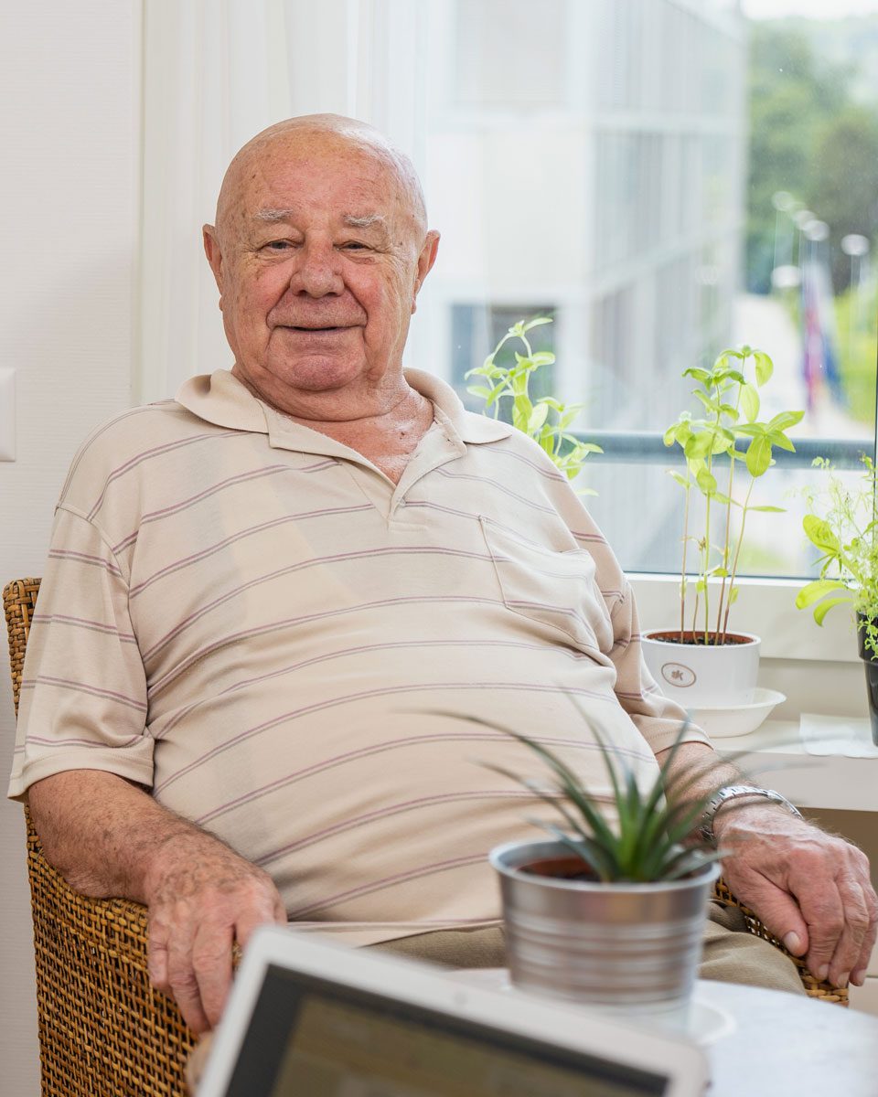 Laszlo Kummer, Bewohner Viva Luzern Staffelnhof