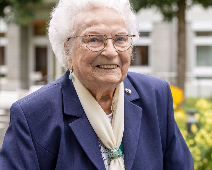 Inge Wildi, Bewohnerin Viva Luzern Rosenberg