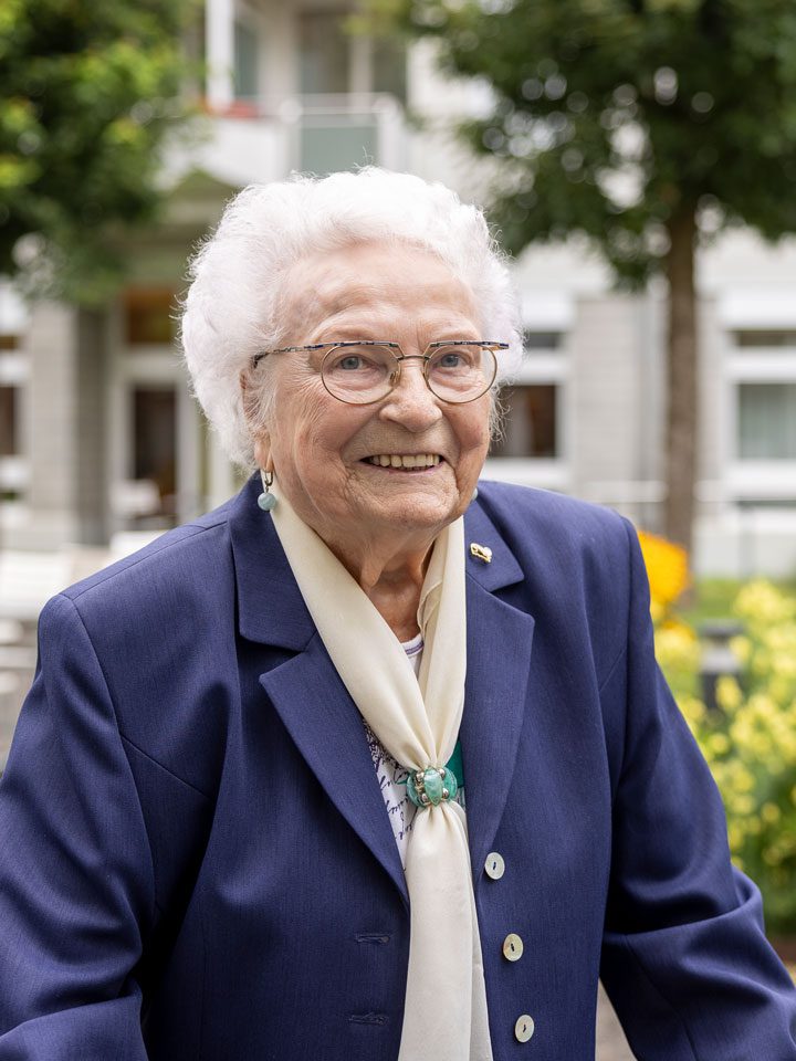 Inge Wildi, Bewohnerin Viva Luzern Rosenberg