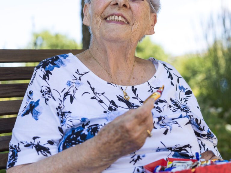 Rita Richard, Bewohnerin Viva Luzern Staffelnhof