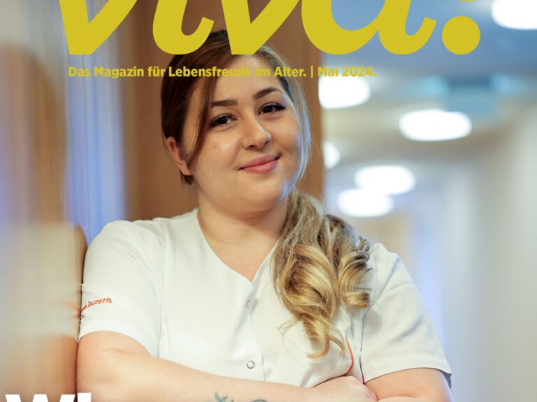 viva! Magazin, Mai-Ausgabe 2024: Herausgeberin Viva Luzern